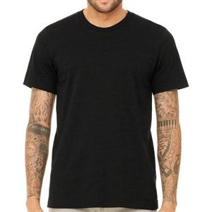 Unisex Heather CVC T-Shirt - heather black - S, M, L, or XL